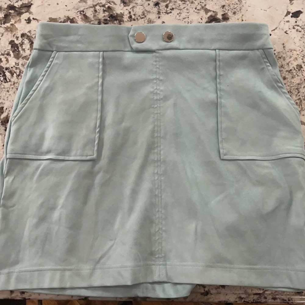 INC Garden Party Green Mist Skirt